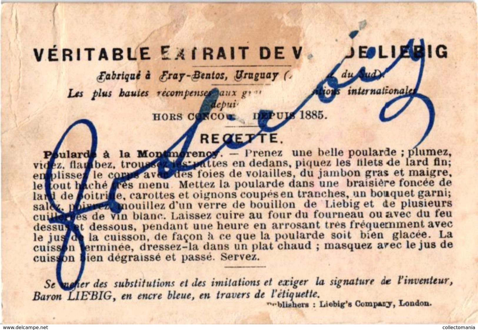 6 cards complete set number  180 Compagnie Liebig circa1883 RARE, litho, la farce de MAITRE PATHELIN