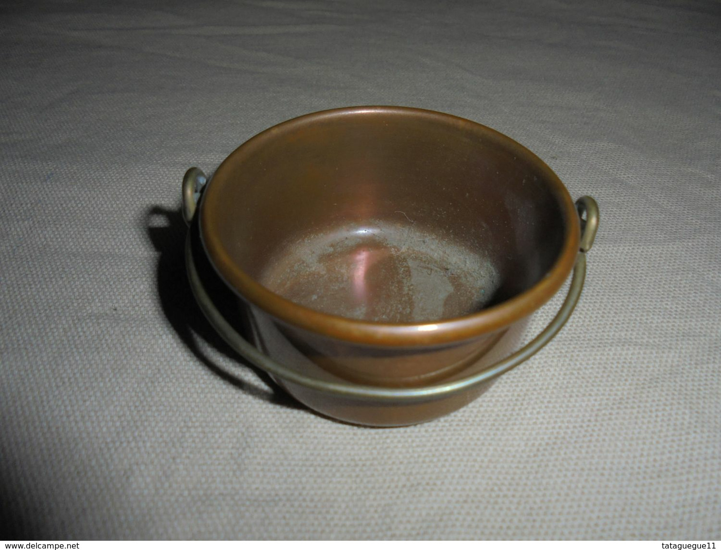 Ancien - Mini Bassine En Cuivre Années 50 - Cuivres