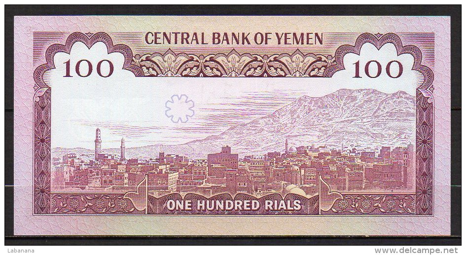 529-Yemen Billet De 100 Rials 1979 Sig.6 Neuf - Yemen