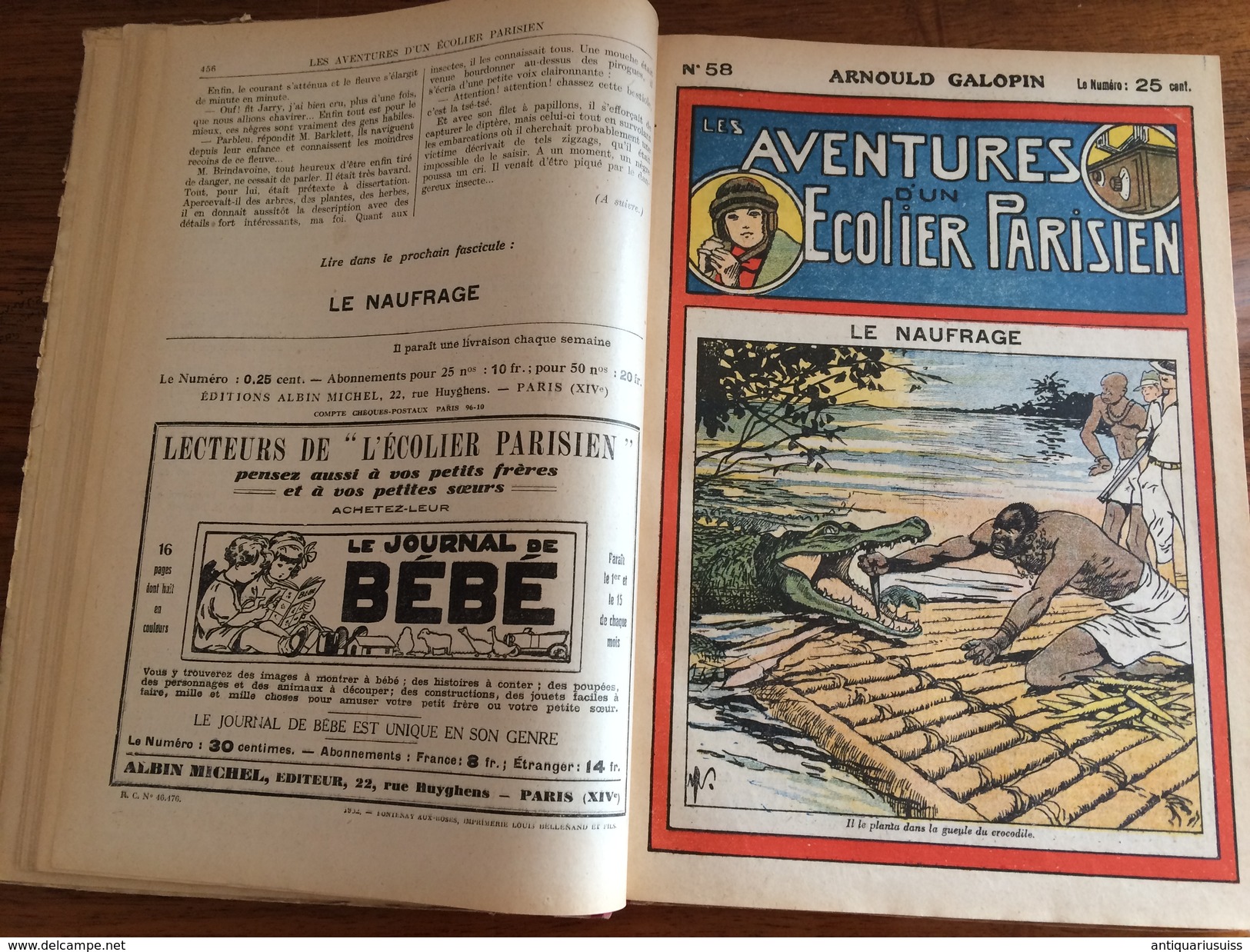 Les aventures d'un écolier parisien. N° 51 au N° 100. GALOPIN, ARNOULD