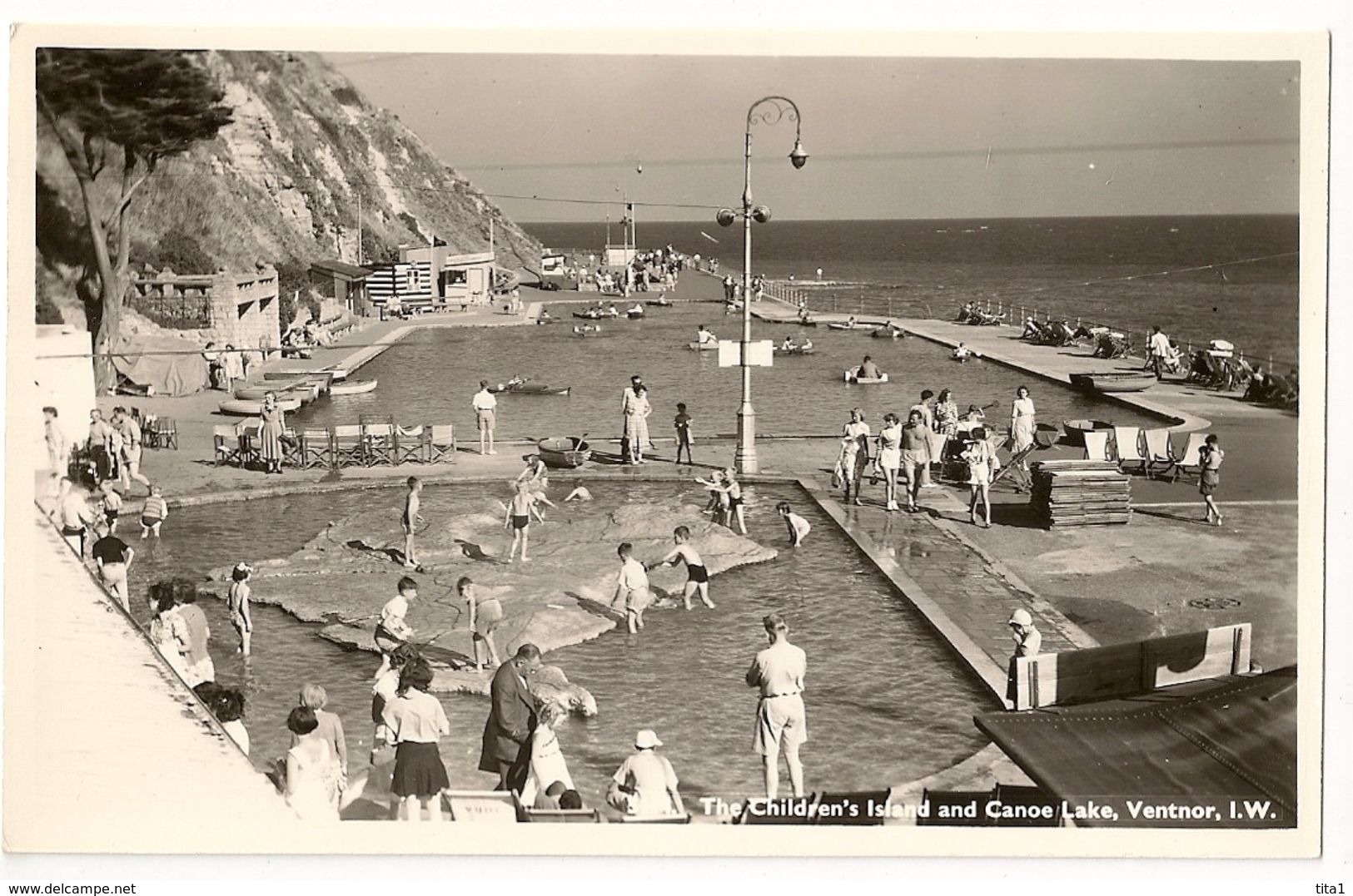 S6524 - The Chidres's Island And Canoe Lake, Ventnor - Ventnor