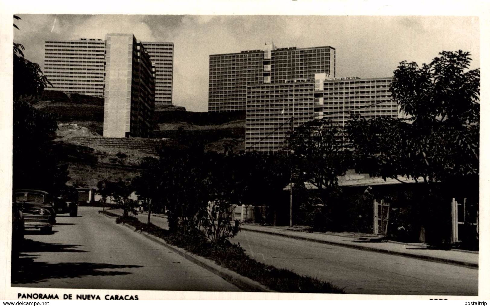 RPPC  PANORAMA DE NUEVA CARACAS - Venezuela