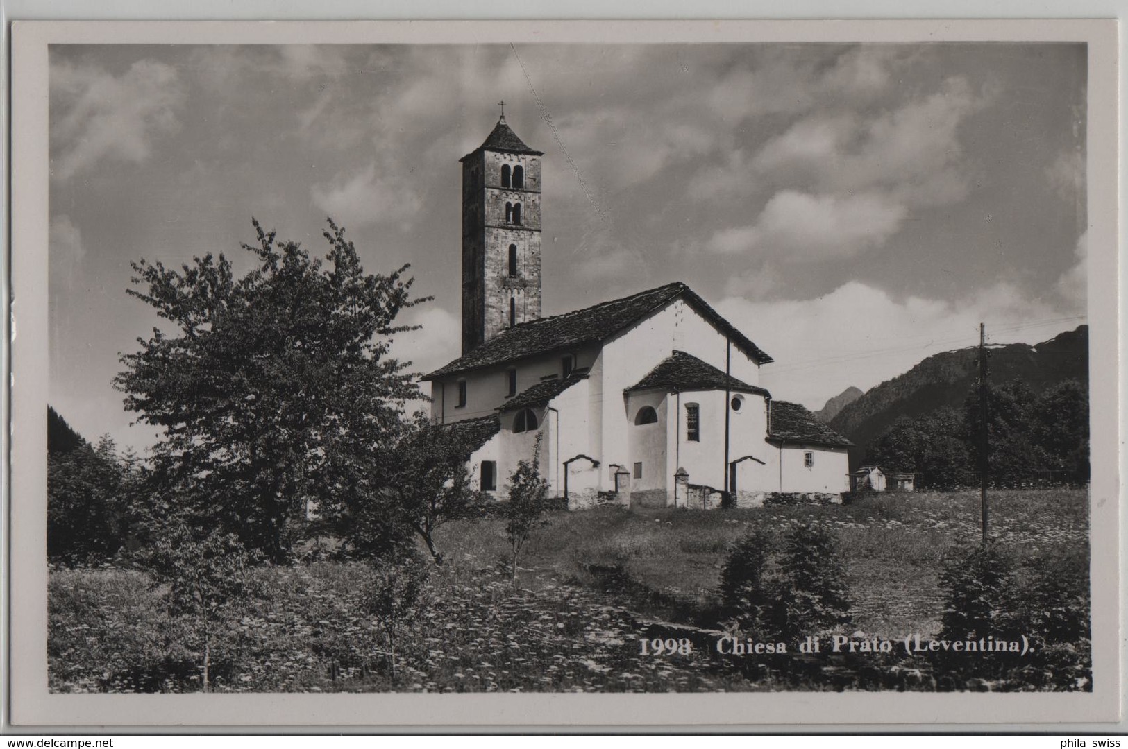 Chiesa Di Prato (Leventina) - Photo: A. Borelli - Prato