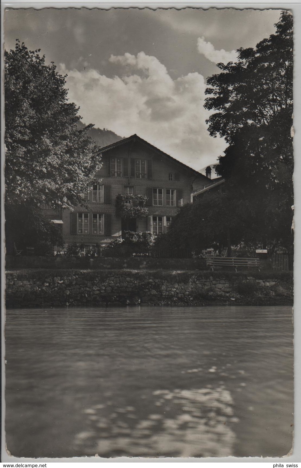 Pension Chalet Du Lac, Bönigen - Photo: E. Gyger No. 11502 - Bönigen