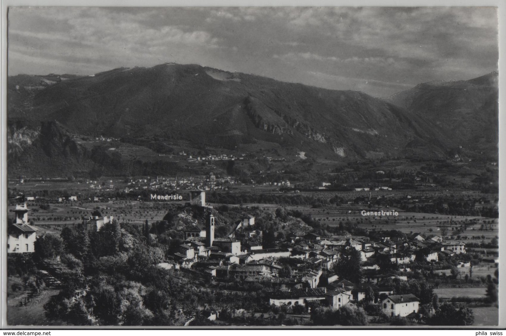 Stabio - Panorama - Photo: Ditta G. Mayr No. 314 - Stabio