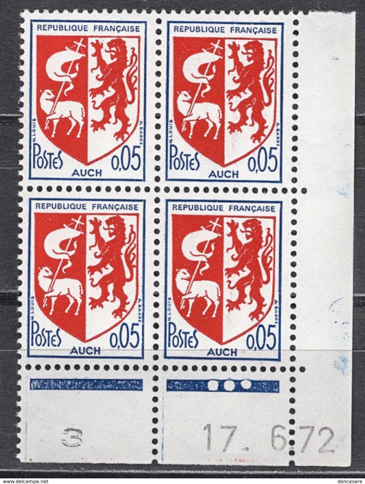 FRANCE 1966 - Y.T. N° 1468 - BLOC DE 4 TP NEUFS** Y86 - 1960-1969