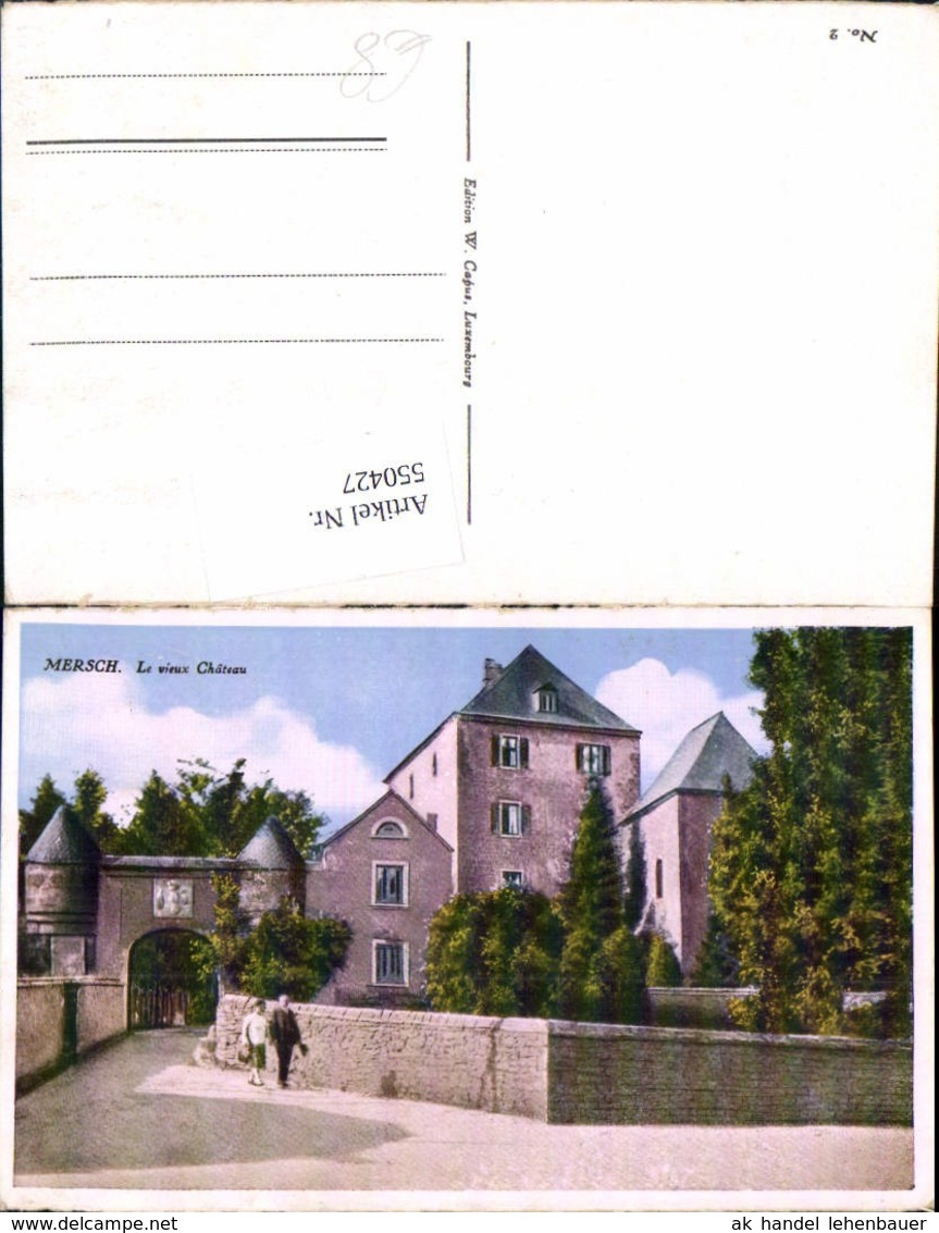 550427,Luxembourg Luxemburg Mersch Chateau - Sonstige & Ohne Zuordnung