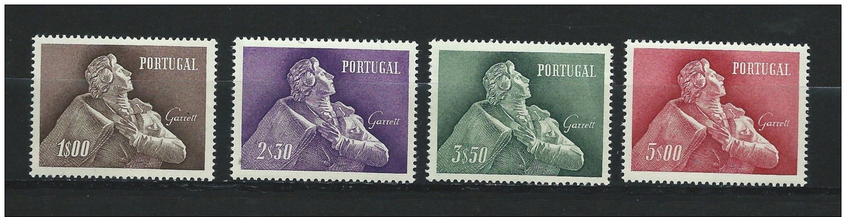 PORTUGAL - N° 837 à 840 - J. B. Da Silva Lettao De Almeida Garrett - * - Unused Stamps