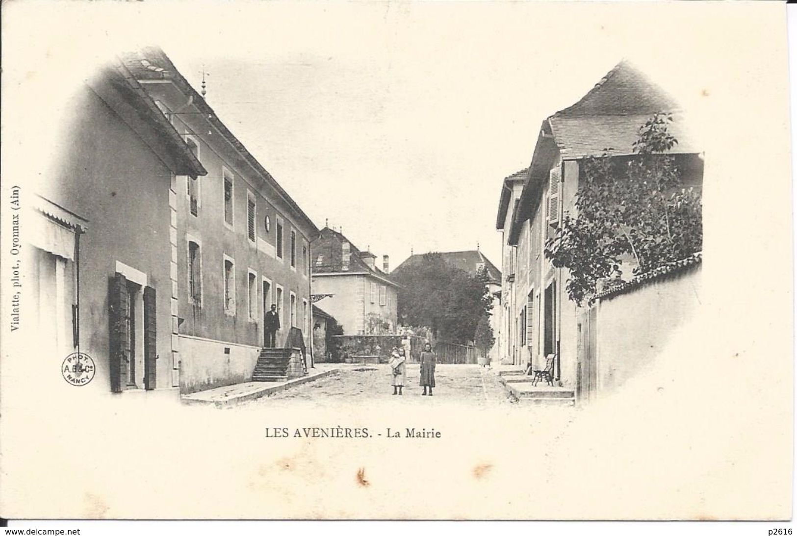 LES AVENIERES-  1905 -  LA MAIRIE - Les Avenières