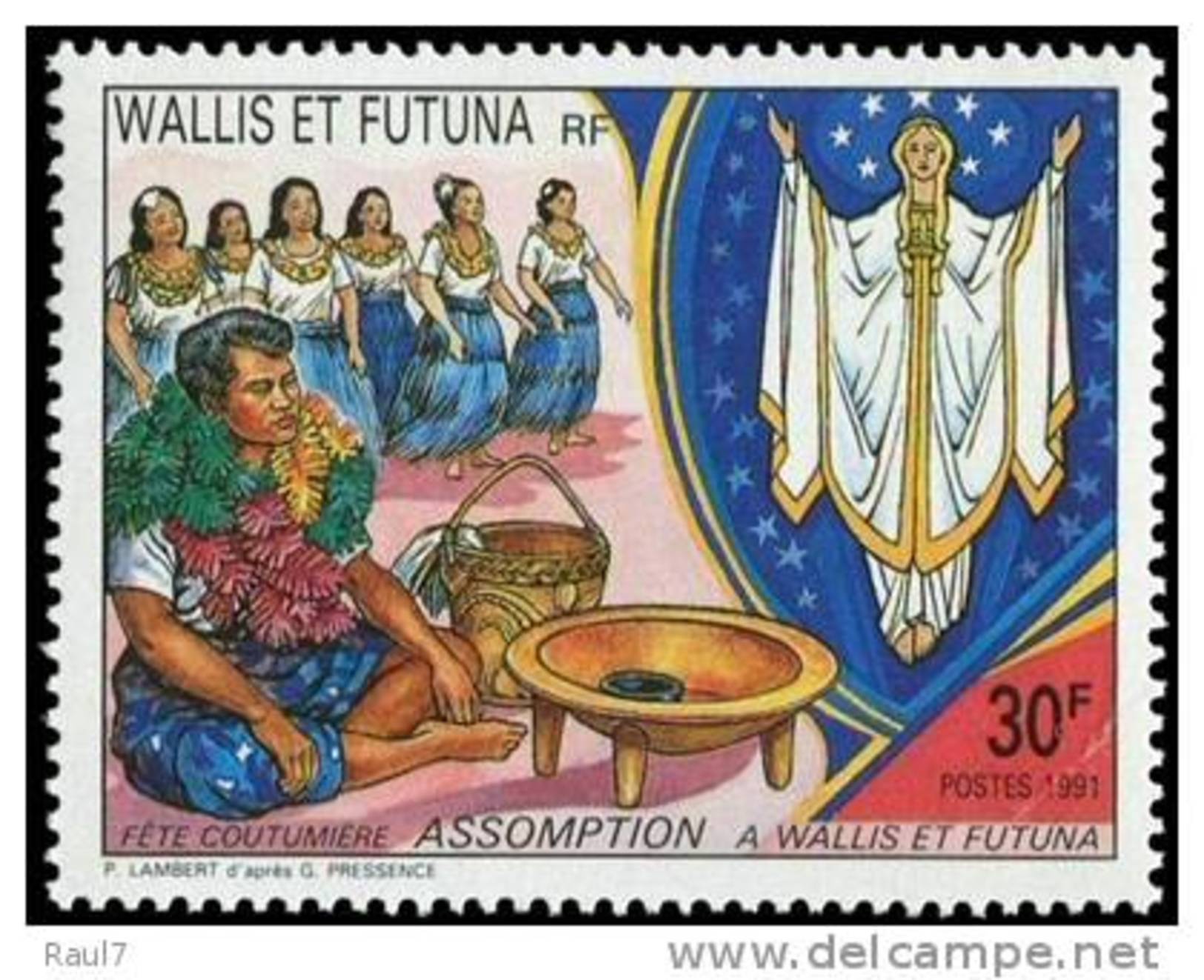 Wallis Et Futuna 1991 - Assomption - 1v Neufs // Mnh - Nuevos