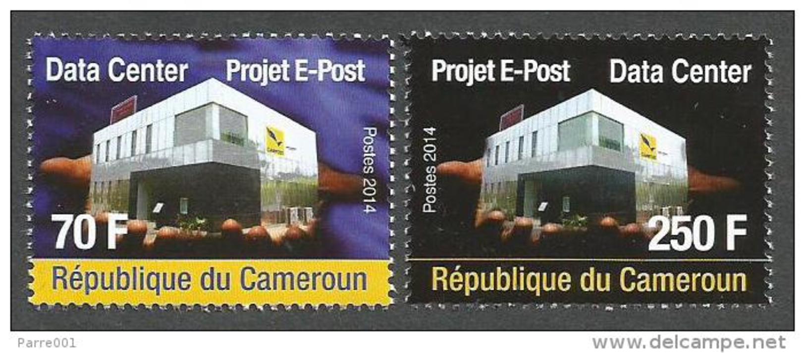 Cameroon Cameroun 2014 Data Center Project E-Post CAMPOST Mint Set - Post