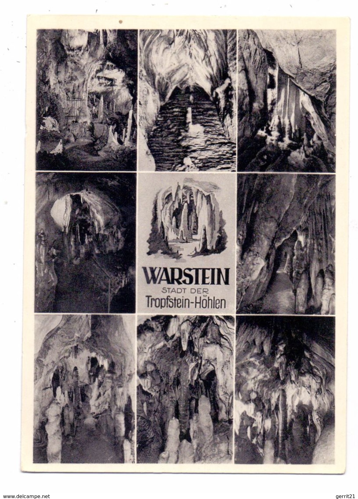 4788 WARSTEIN, Tropfsteinhöhlen - Warstein