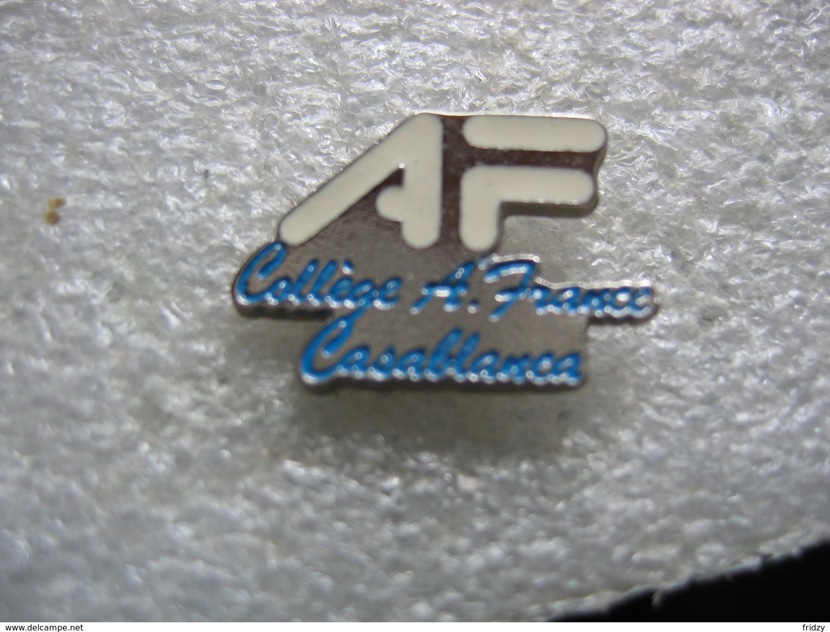 Pin's Du College Anatole France De CASABLANCA - Administrations