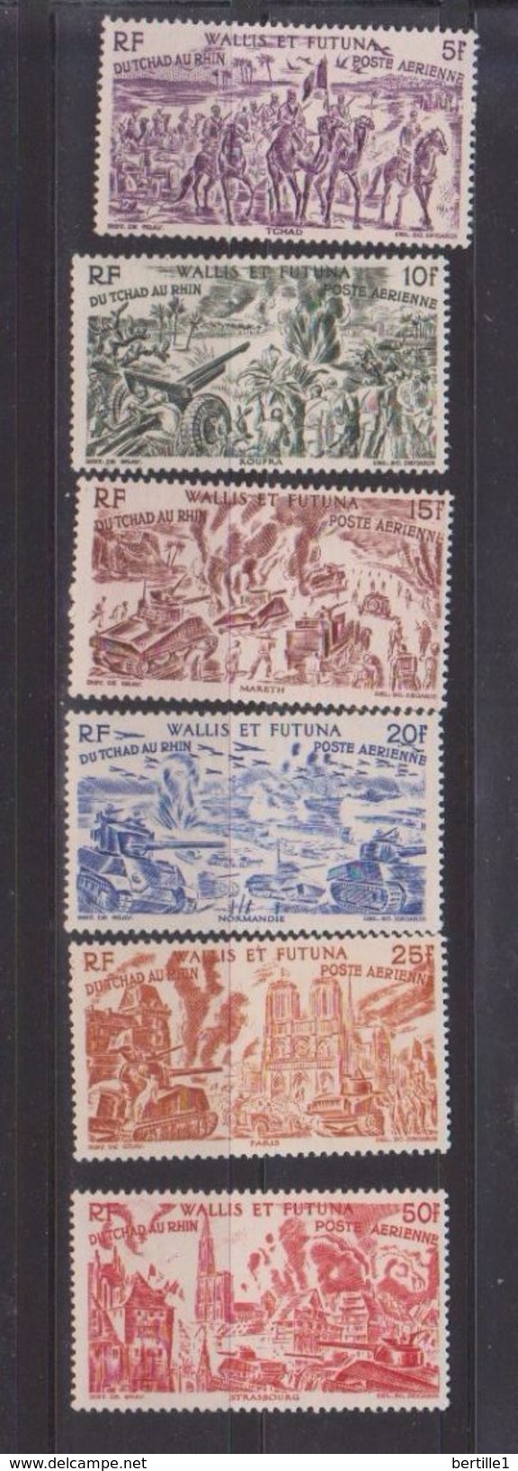 WALLIS ET FUTUNA       N° YVERT   PA 5/10        NEUF SANS CHARNIERES        ( N  507 ) - Neufs