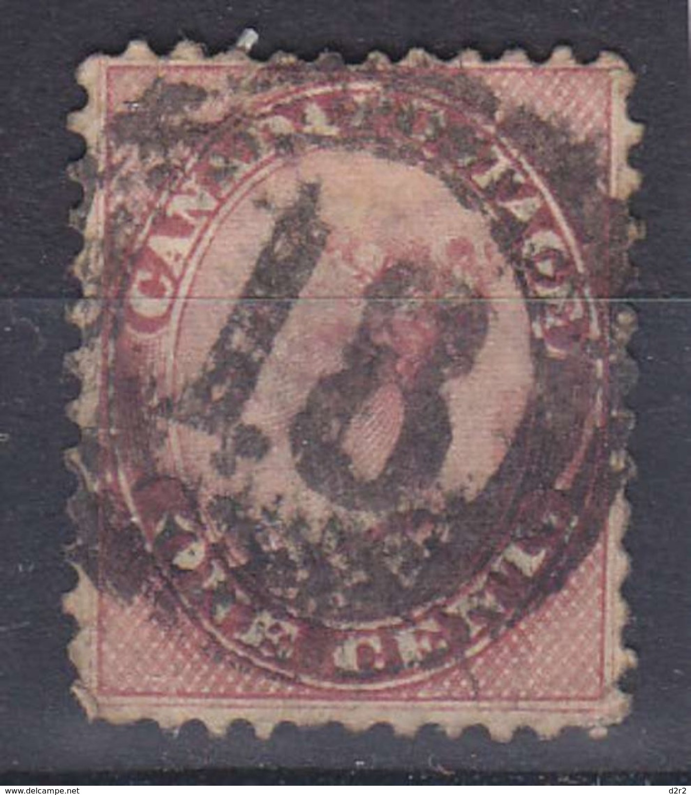MICHEL NUM 10 - COTE 40 EURO - ANNEE 1859 - EN L'ETAT - Oblitérés