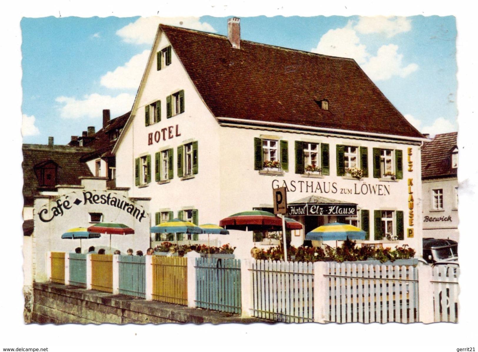 7808 WALDKIRCH - KOLLNAU, Gasthaus "Zum Löwen", 1963 - Waldkirch