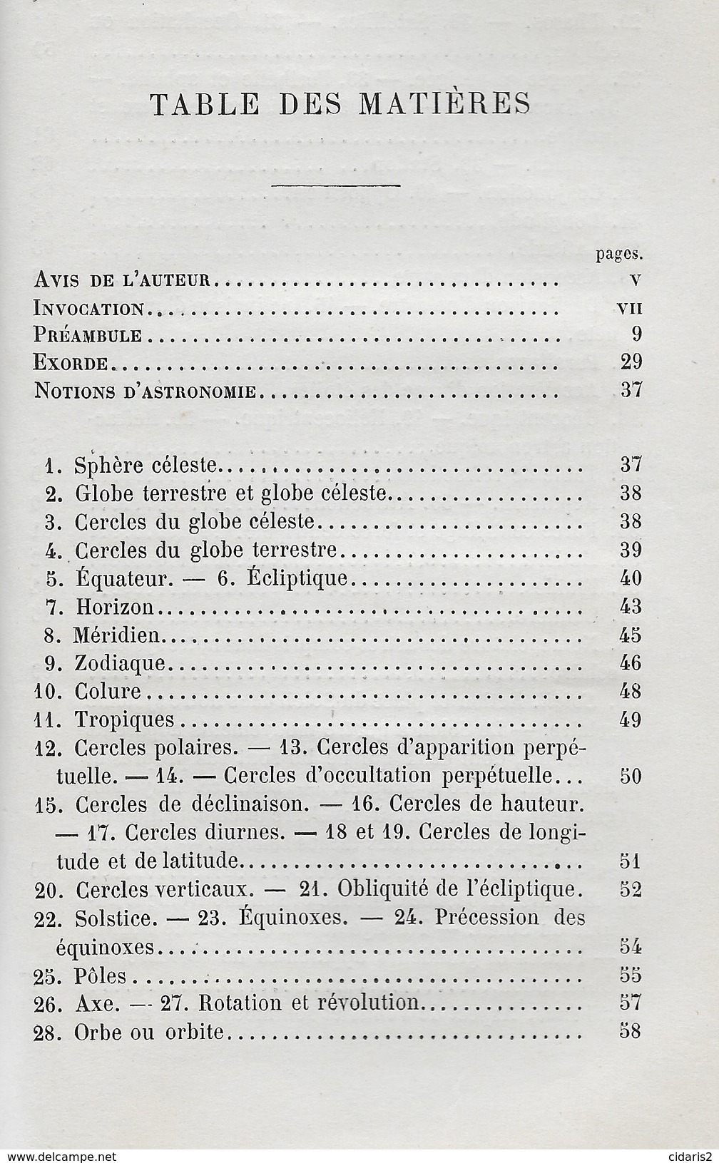 NOTIONS D'ASTRONOMIE (TRILOGIE SPIRITE) BABIN Astronomy Espace Terre Planete Etoile Soleil Comete Reliure ENGEL 1878 ! - Astronomie