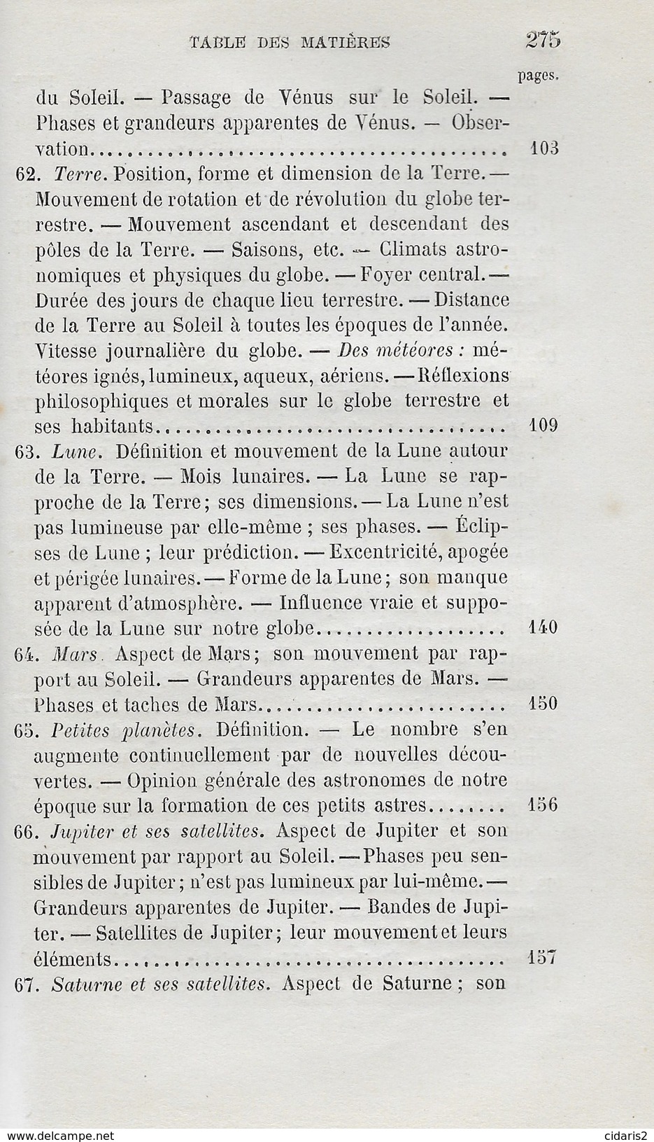 NOTIONS d'ASTRONOMIE (TRILOGIE SPIRITE) BABIN Astronomy Espace Terre Planete Etoile Soleil Comete Reliure ENGEL 1878 !