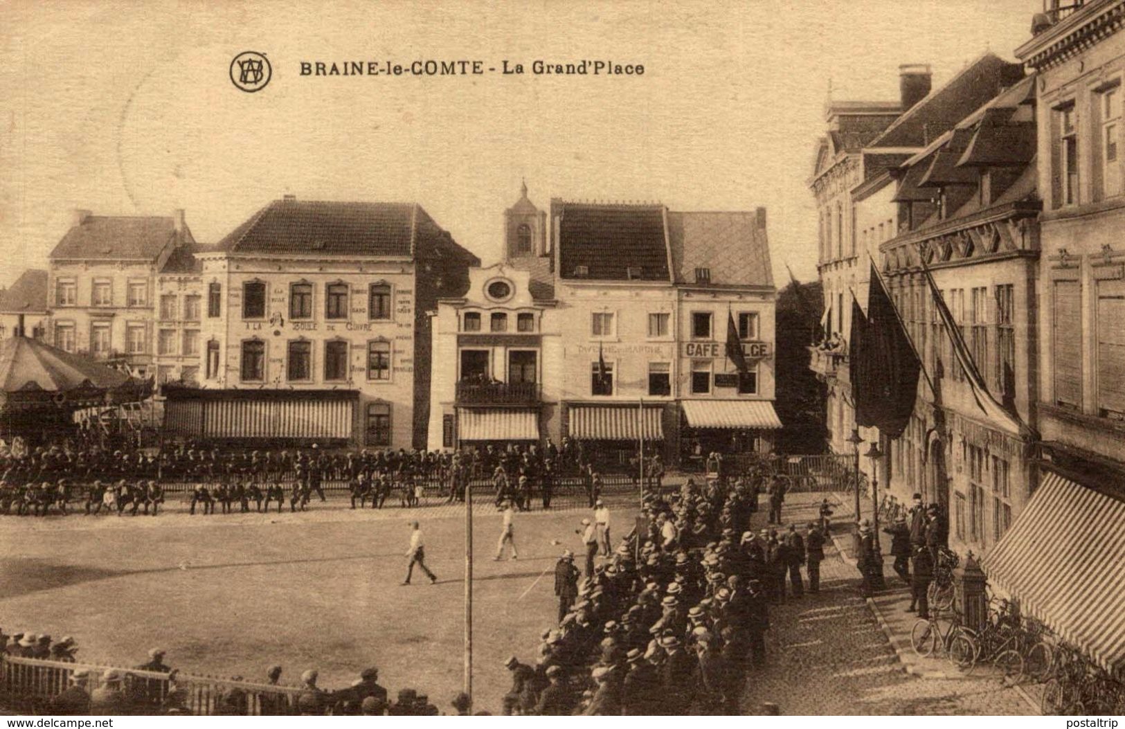 BRAINE LE COMTE LA GRAND PLACE - Braine-le-Comte