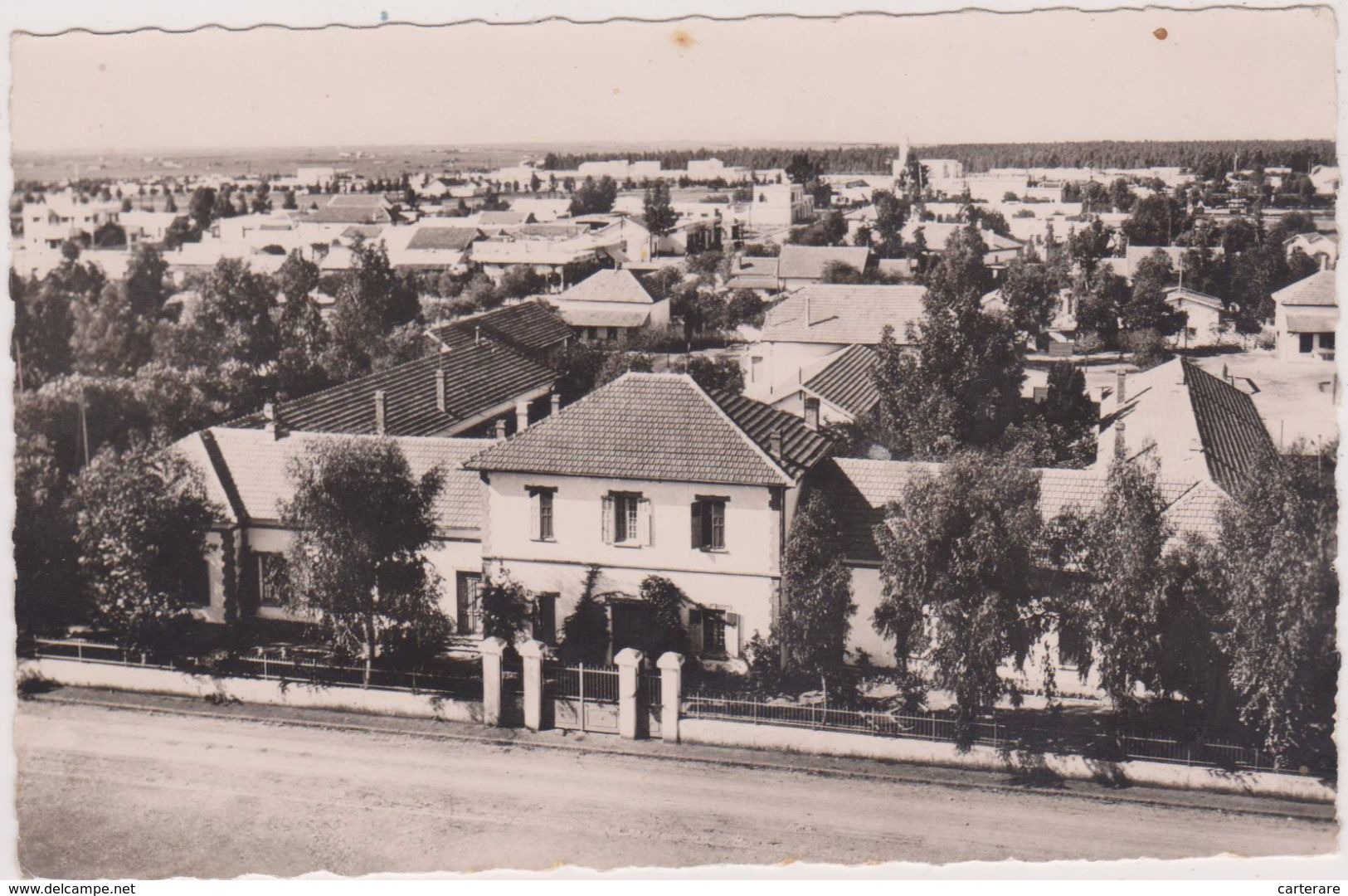 Afrique,MAROC,CHAOUIA-OUR DIGHA,  école Khouribga,vue Sur Les Usines De Phosphate,120km De Casablanca,rare - Autres & Non Classés