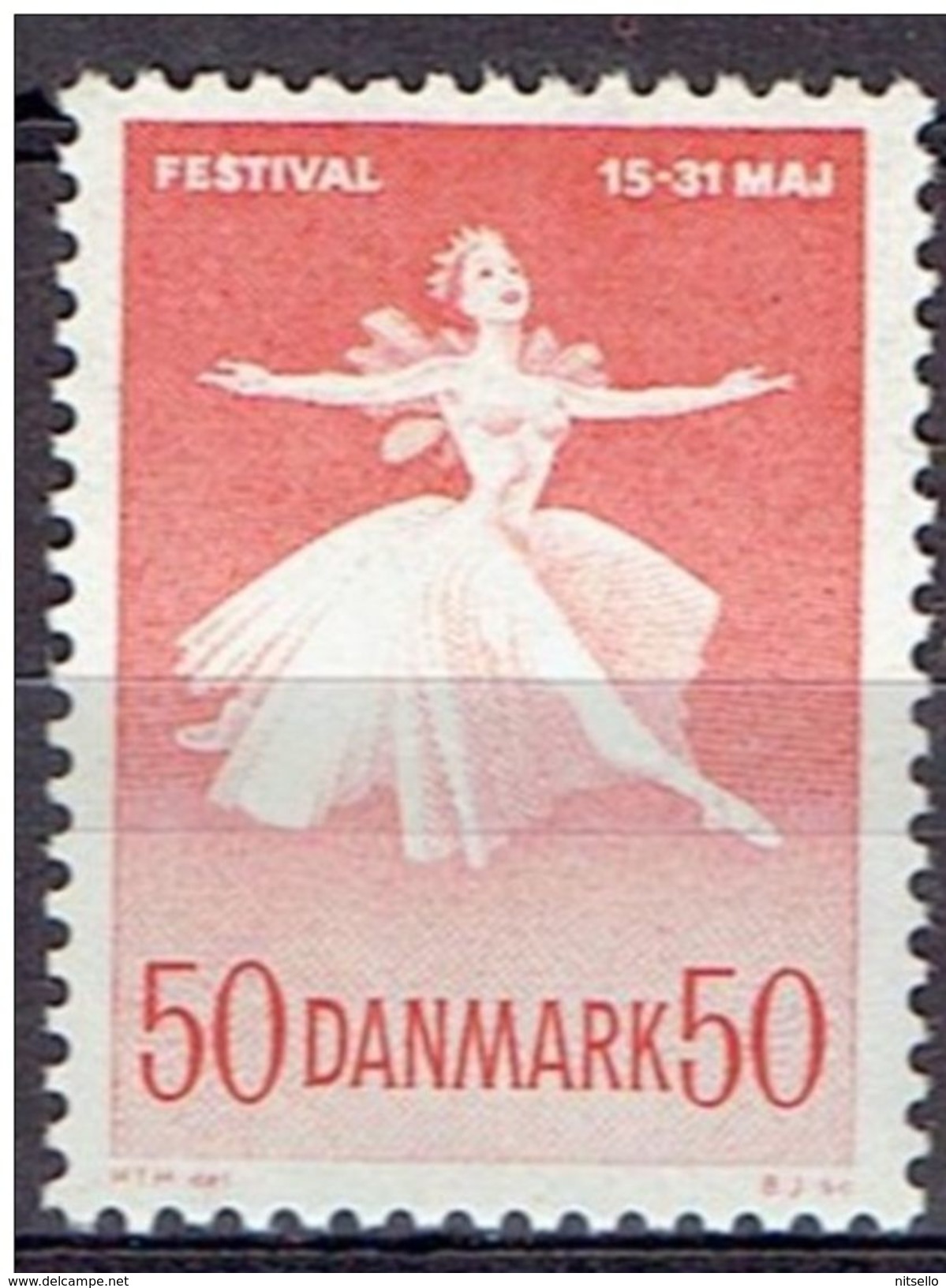 LOTE 2205  ///  DINAMARCA 1965    YVERT Nº 441 **MNH - Unused Stamps