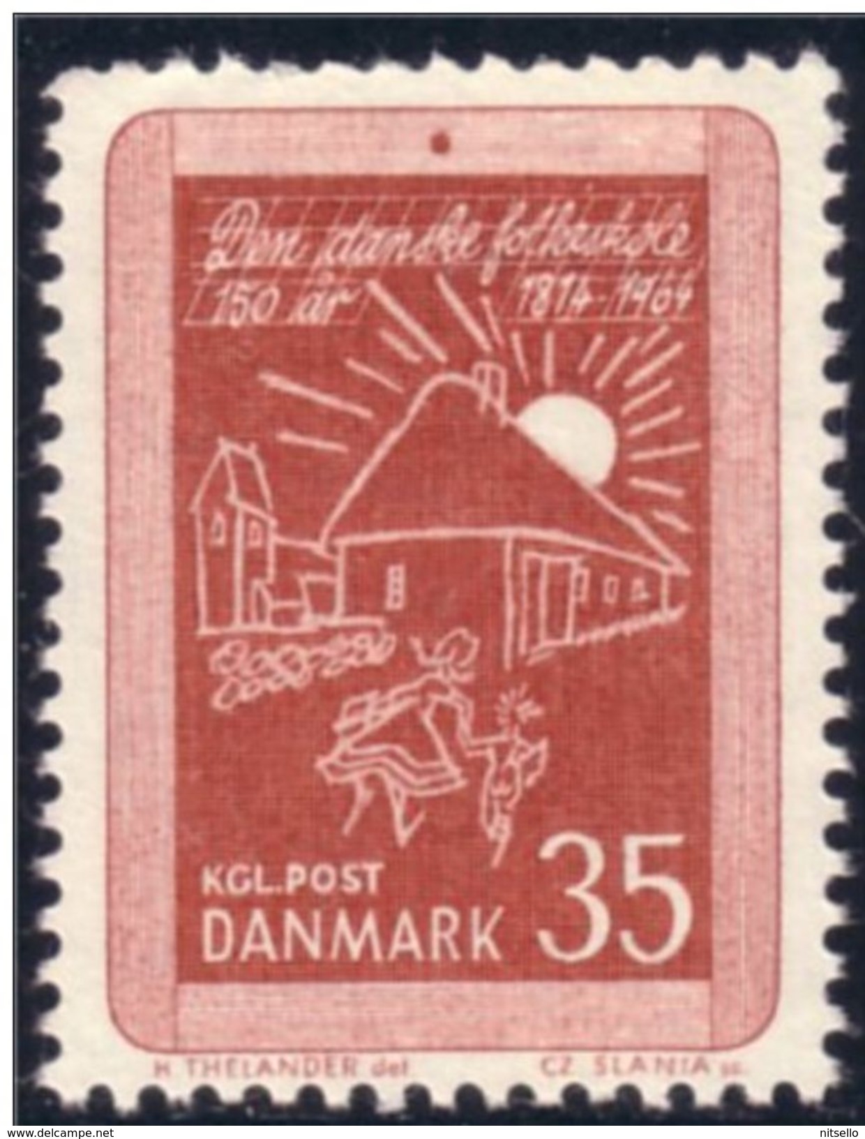 LOTE 2205  ///  DINAMARCA 1964    YVERT Nº 432 **MNH - Ungebraucht