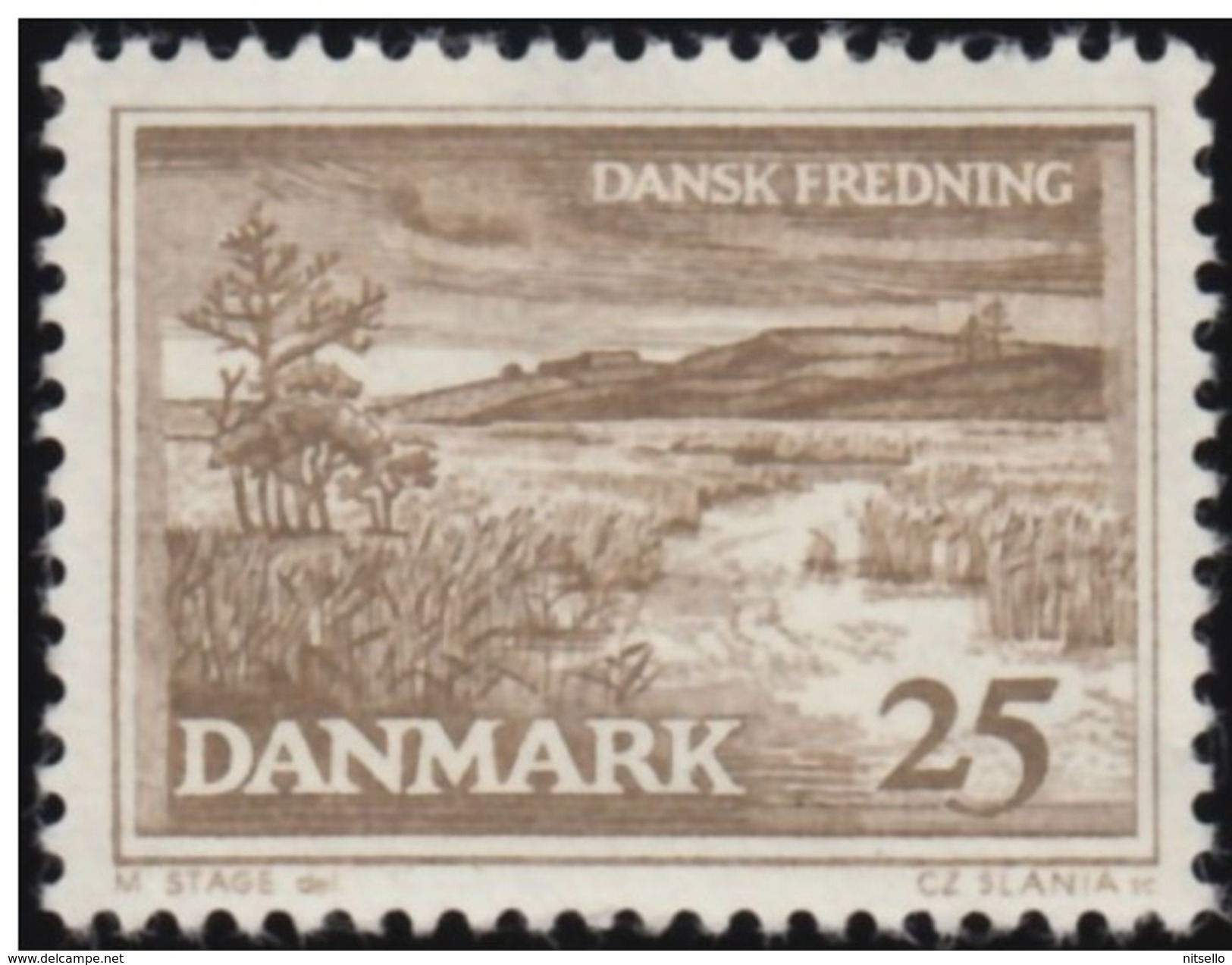 LOTE 2205  ///  DINAMARCA 1964    YVERT Nº: 437a  **MNH - Unused Stamps