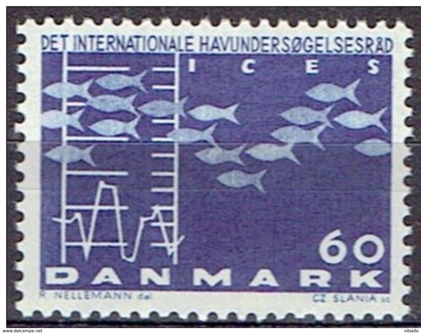 LOTE 2205  ///  DINAMARCA 1964    YVERT Nº: 423  **MNH - Neufs