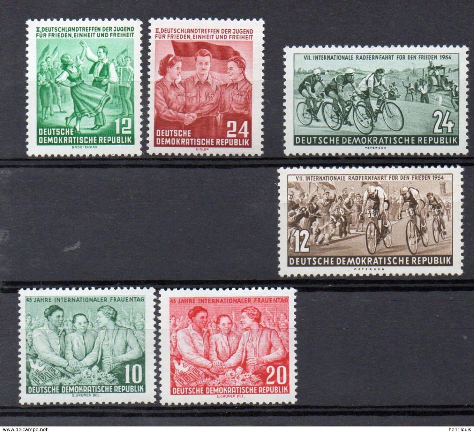 ALLEMAGNE  RDA  Timbres   Neufs * De  1954  ( Ref 415 C ) - Ungebraucht