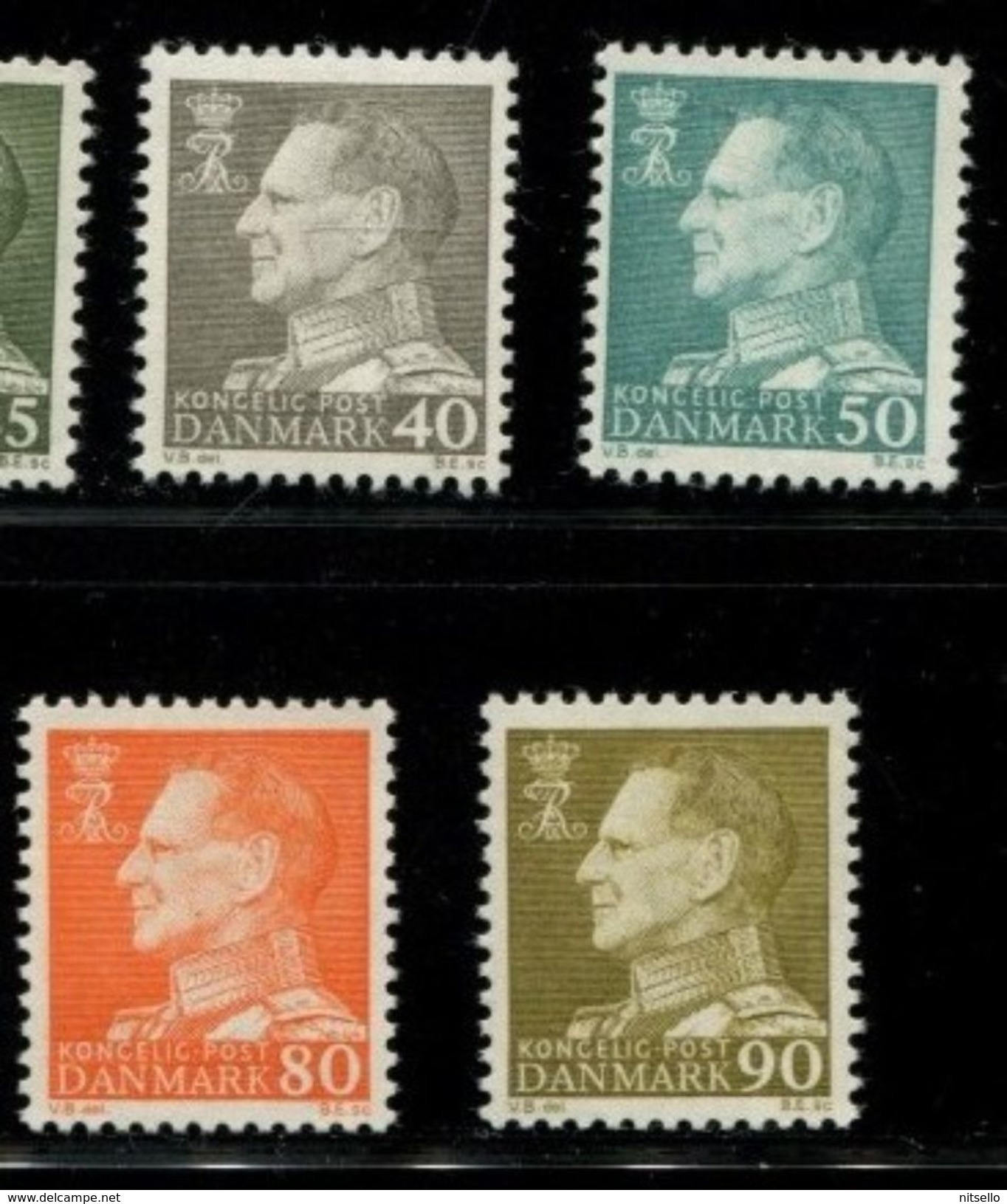 LOTE 2206 ///  DINAMARCA 1961    YVERT Nº: 401/402/405/406  **MNH     LIQUIDATION!!!!!!! - Neufs