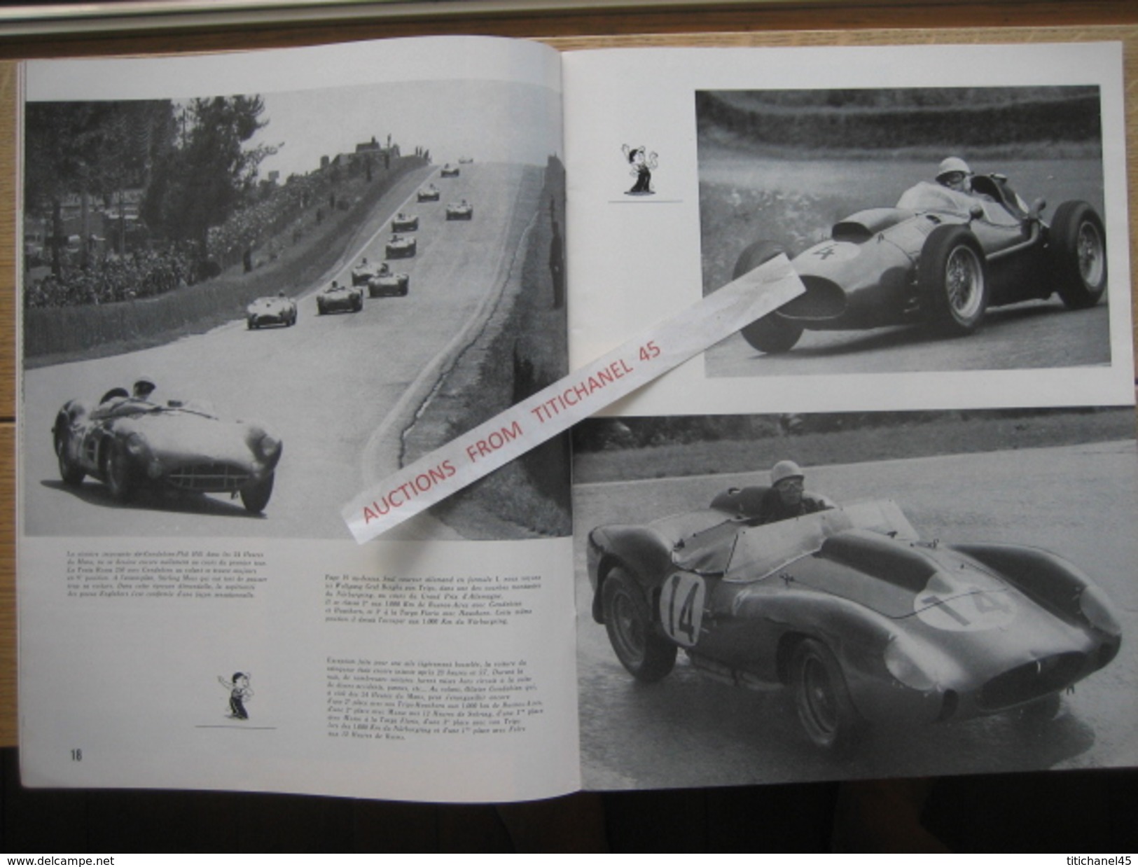 ENGLEBERT MAGAZINE N° 257 - 1959 -STIRLING MOSS-VON TRIPS-GENDEBIEN-HAWTHORN-PETER COLLINS- Salon de GENEVE