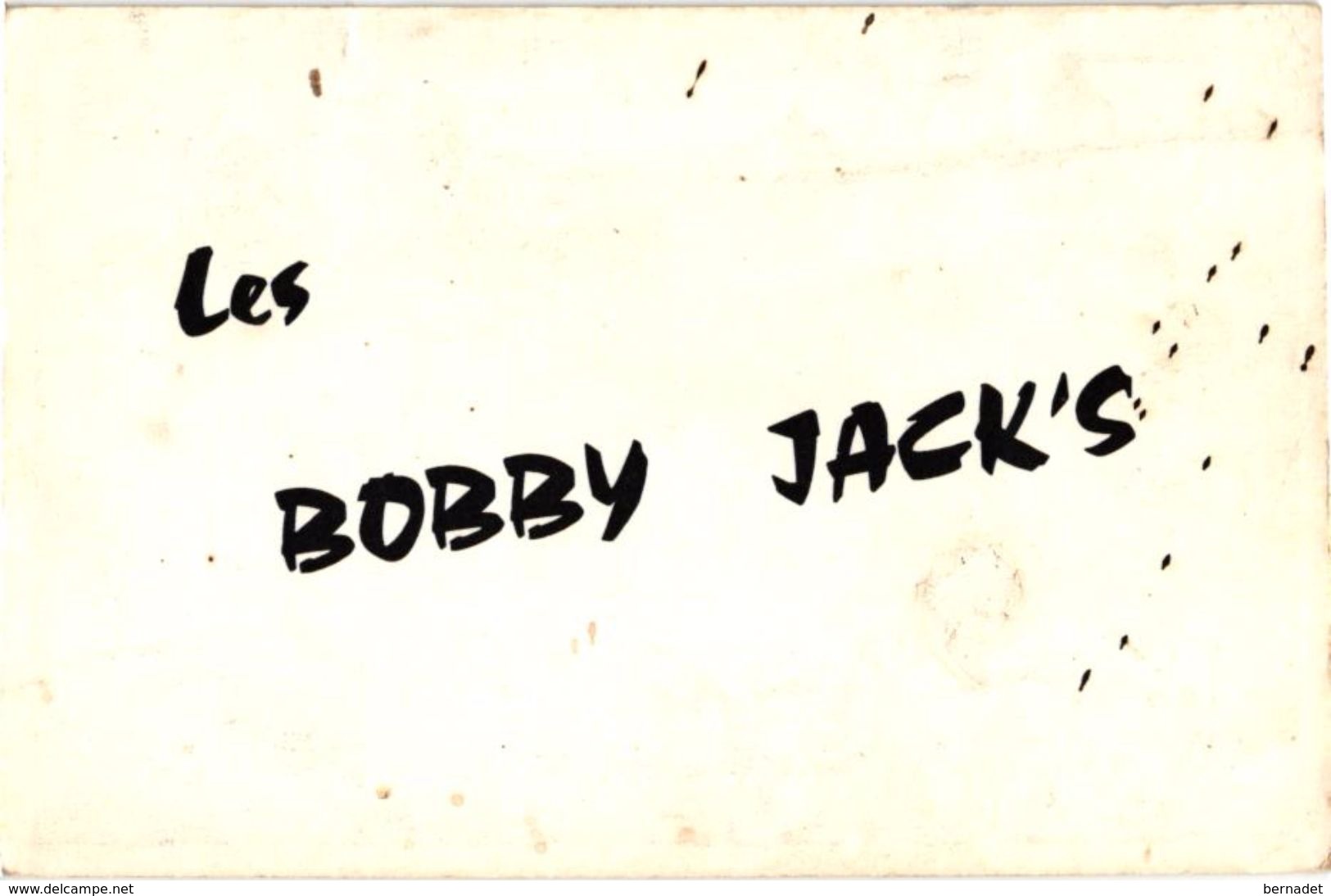 TOURS ... ORCHESTRE .. LES BOBBY JACK'S ...PHOTO CHABRIAIS - Persone Identificate