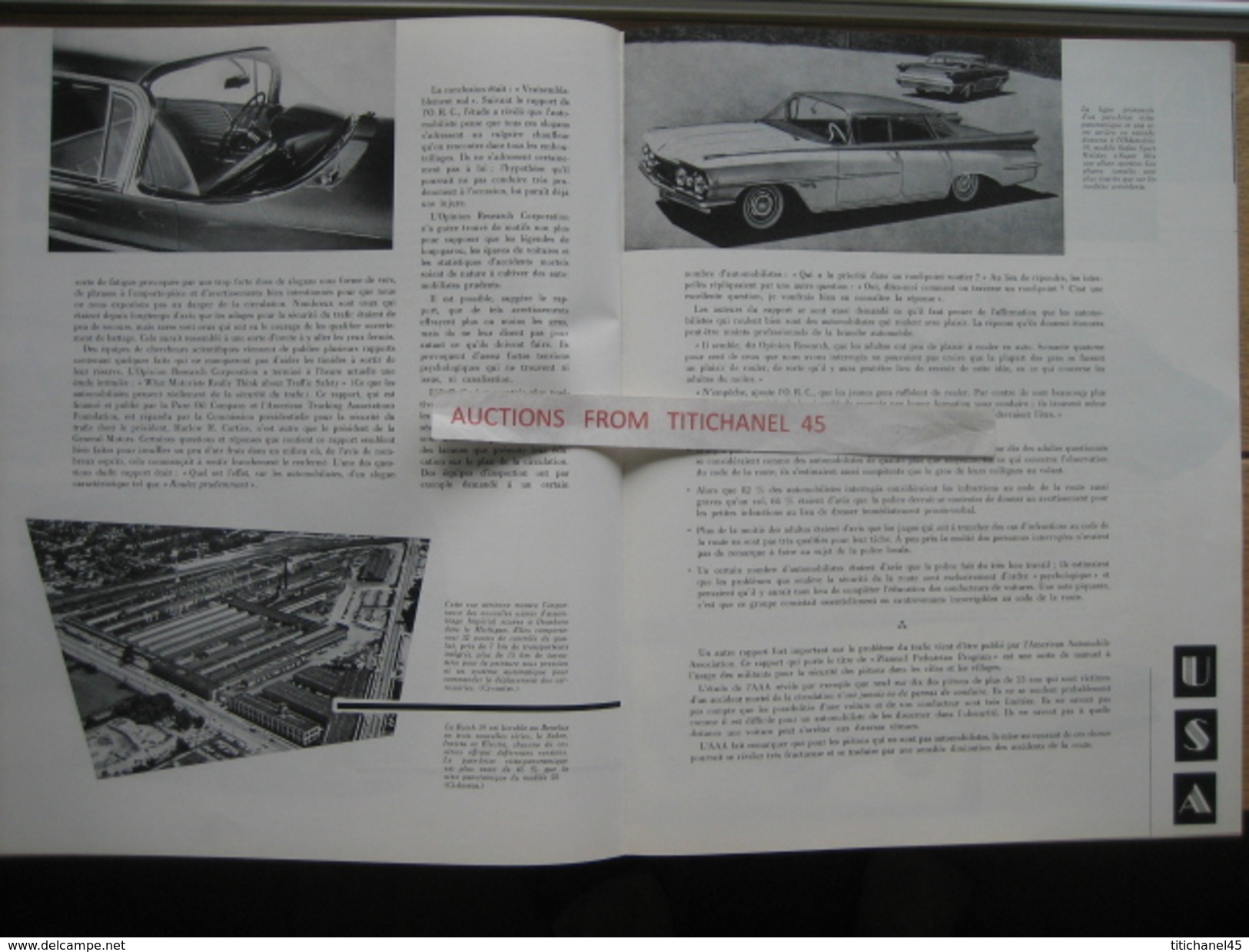 ENGLEBERT MAGAZINE N° 255 - 1958 - LES 24 HEURES DU MANS 1958 - FORD CONSUL-OLDSMOBILE-FIREBIRD III-B.M.W. 600 - PORSCHE