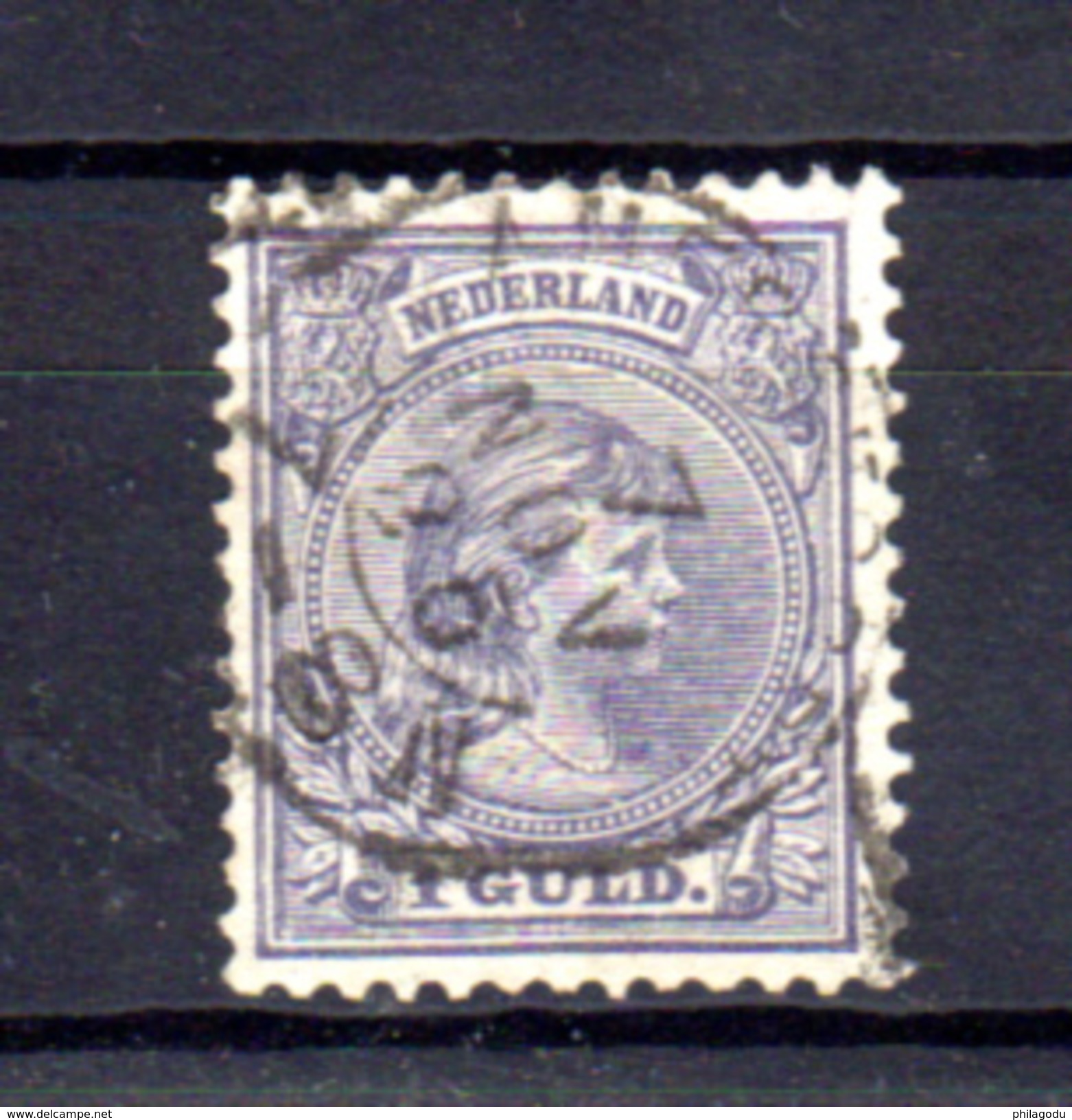 1891-97   Wilhelmine, 45 Ob, Cote 95 &euro;, - Used Stamps