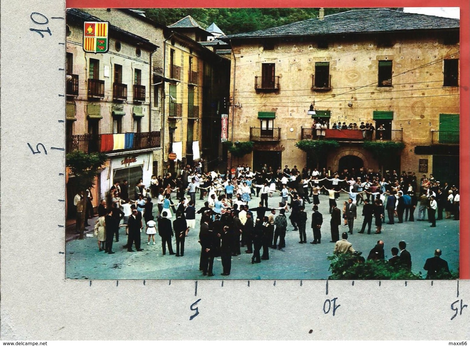 CARTOLINA NV ANDORRA - VALLS D'ANDORRA - Andorra La Vella - Place De La Capital - 10 X 15 - Andorra