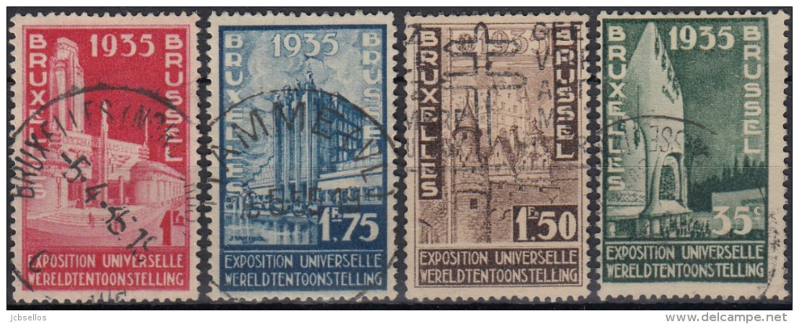 Belgica 1934 Nº 366/89 Usado - Used Stamps