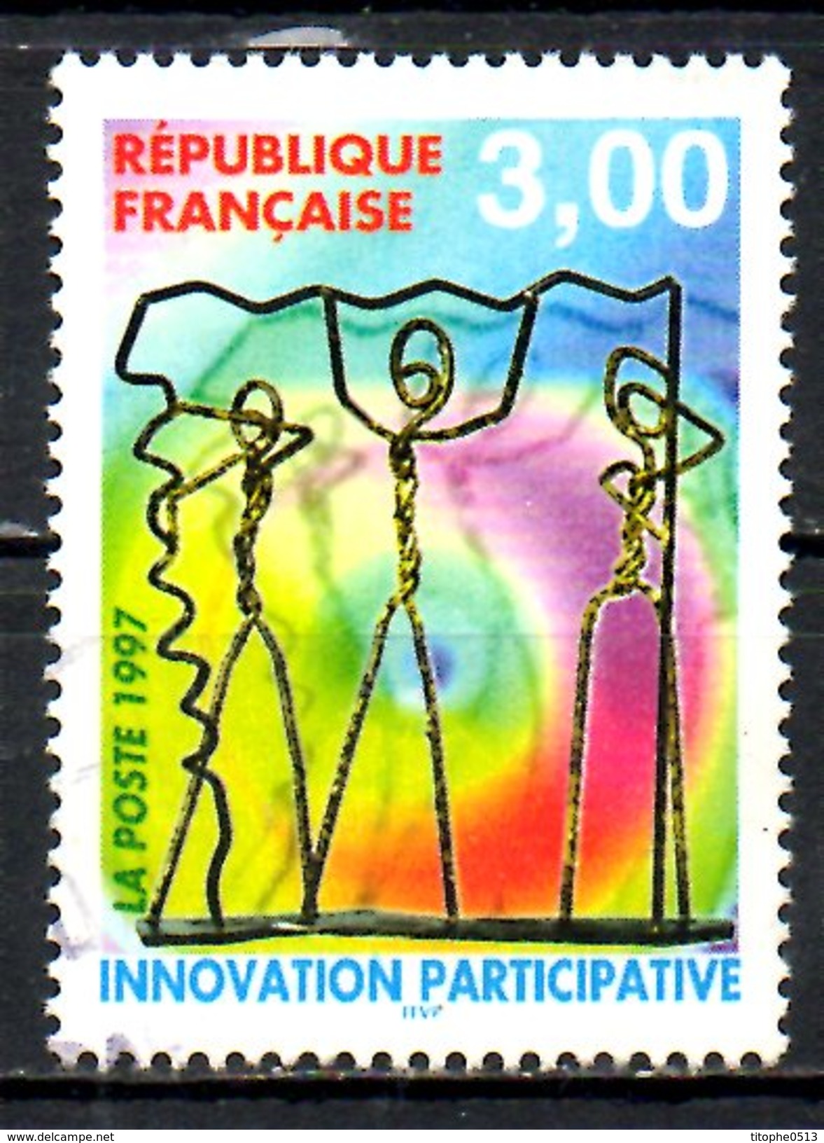 FRANCE. N°3043 Oblitéré De 1997. Innovation Participative. - Gebraucht