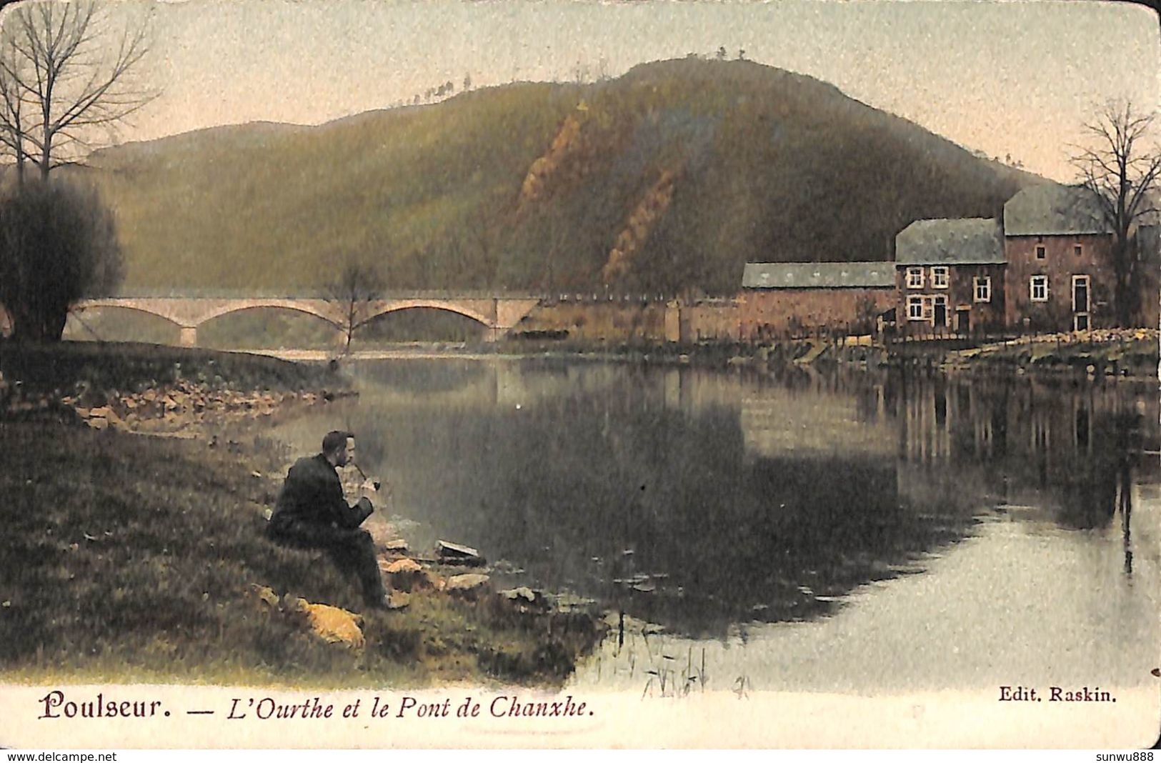 Poulseur - L'Ourthe Et Le Pont De Chanxhe (animée, Colorisée) - Comblain-au-Pont