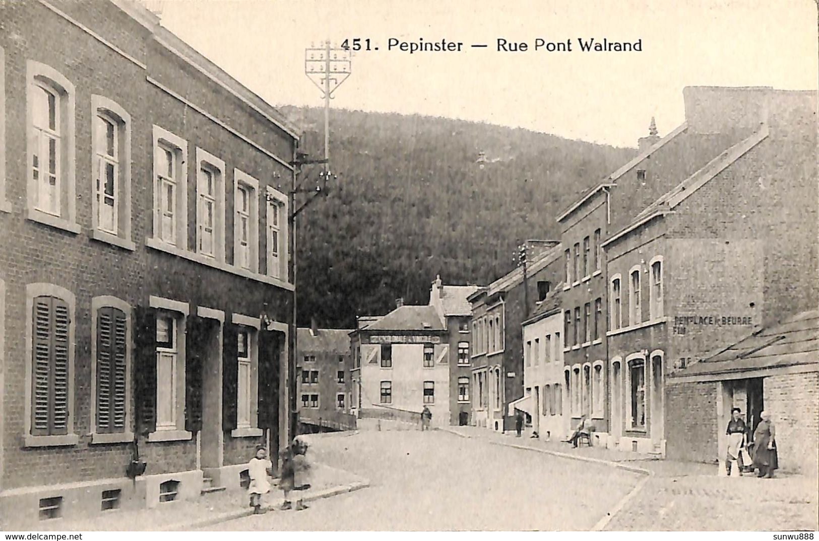 Pepinster - Rue Pont Walrand (animée - Pepinster