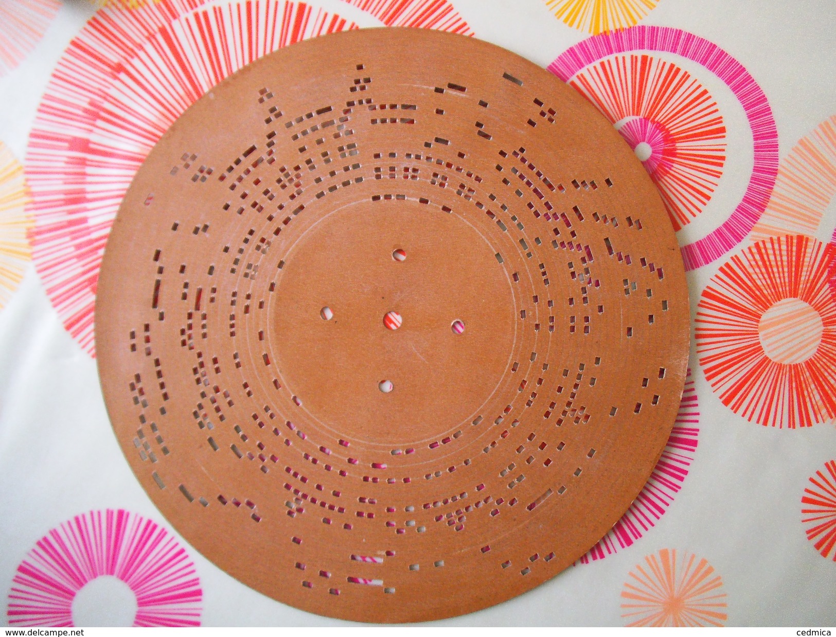 DISQUE POUR ORGANETTE 33 Cm LINGALINC POLKA PAR E. DEDE FILS EHRLICH 4014 - Other & Unclassified