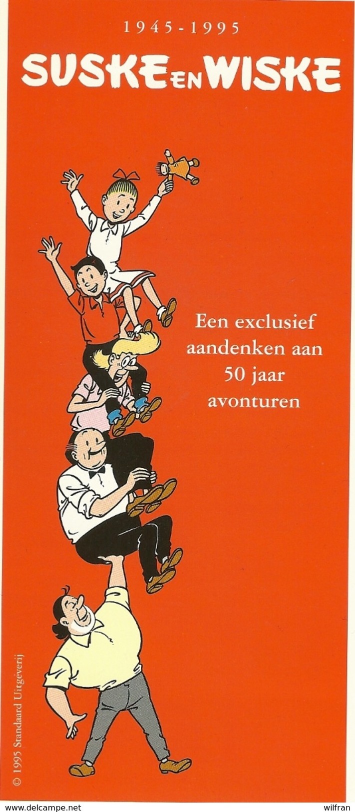 Folder Munt Uitgifte KMB 50 Jaar Suske En Wiske - Suske & Wiske