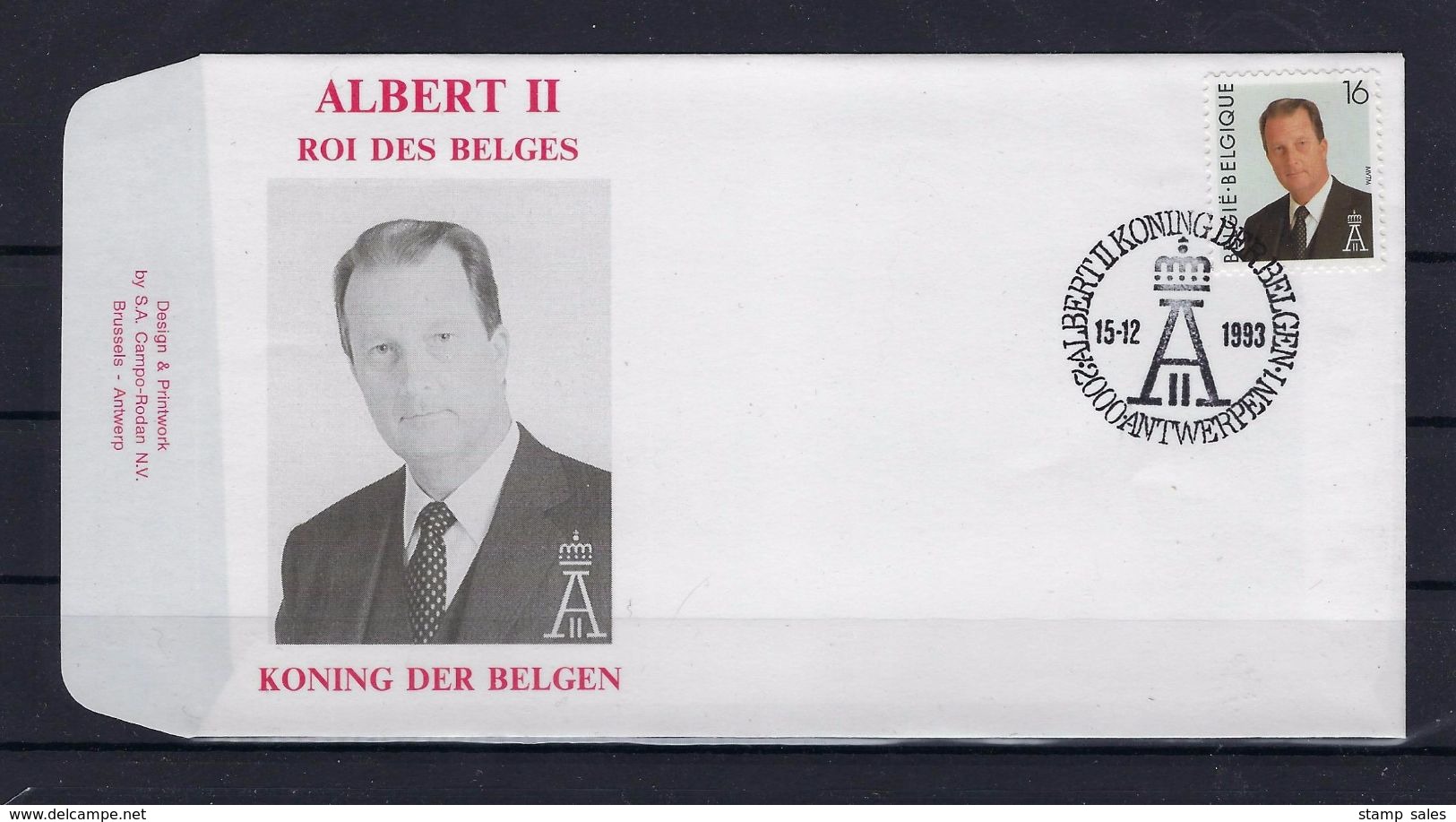 N°2532FDC GESTEMPELD Antwerpen COB &euro; 6,00 SUPERBE - 1991-2000