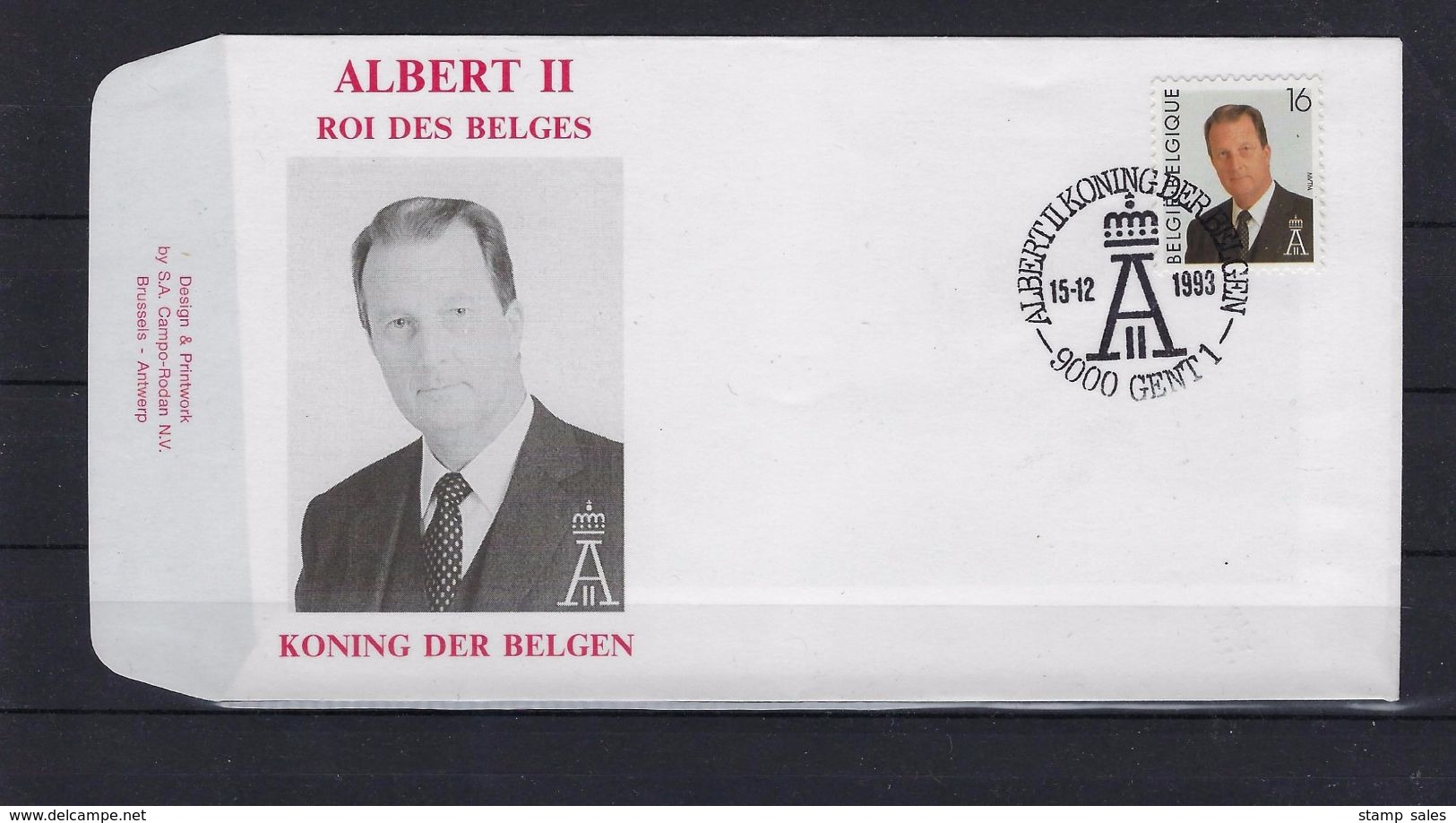 N°2532FDC GESTEMPELD Gent 1 COB &euro; 6,00 SUPERBE - 1991-2000