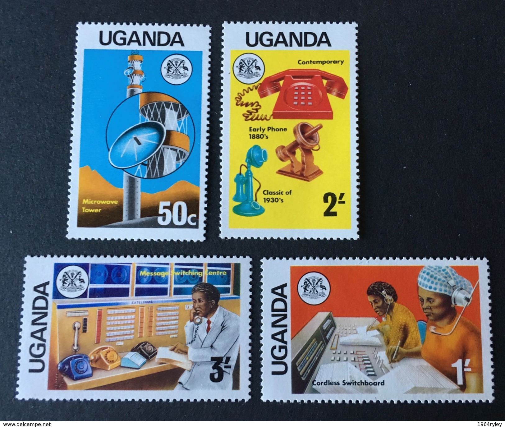 Uganda MNH**  1976  - # 147/150 - Ouganda (1962-...)