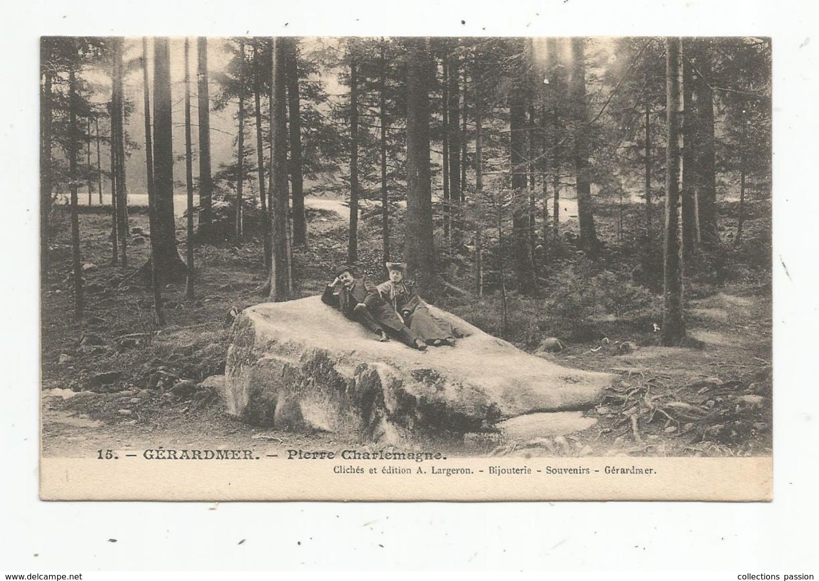 Cp , 88 , GERARDMER , Pierre CHARLEMAGNE , Vierge - Gerardmer