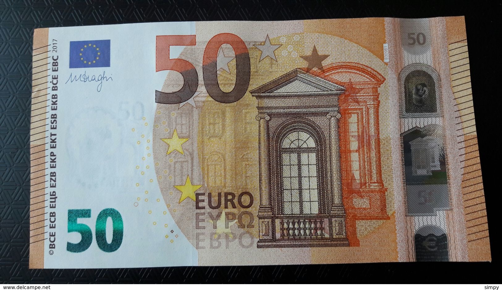 FRANCE 50 Euro 2017 UNC  Letter EB E009 B1 - 50 Euro