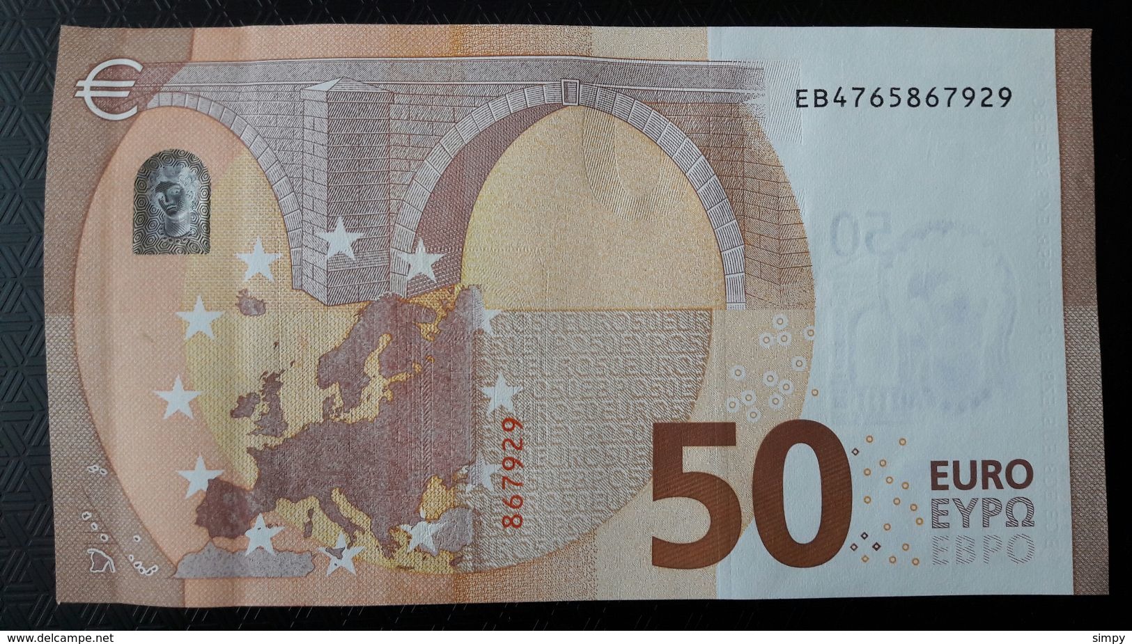 FRANCE 50 Euro 2017 UNC  Letter EB E009 B1 - 50 Euro