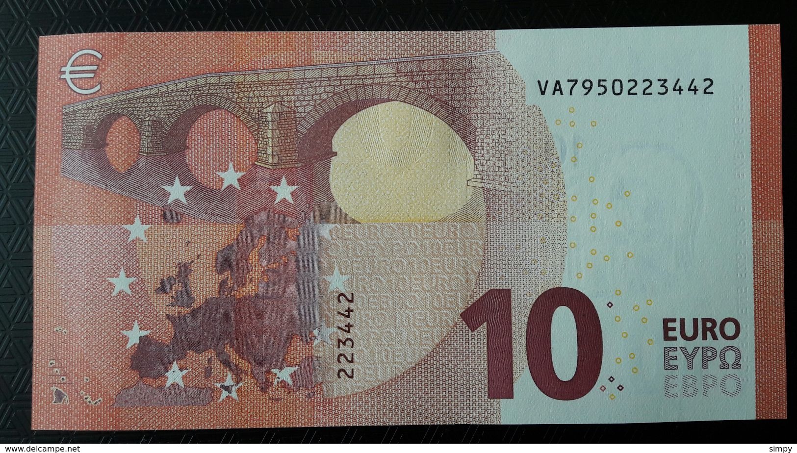 SPAIN 10 Euro EUR 2014 Draghi  UNC  V007 C6    VA7950223442 - 10 Euro