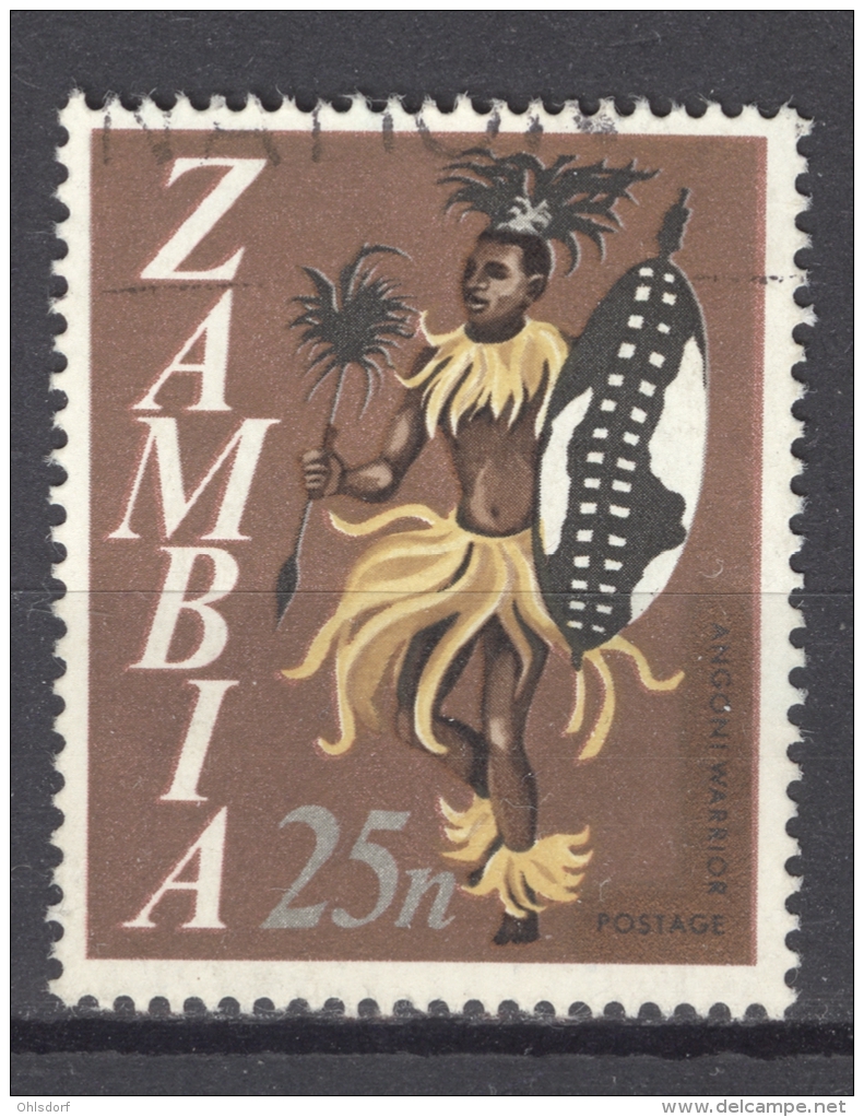 ZAMBIA 1968: YT 47, O - FREE SHIPPING ABOVE 10 EURO - Zambia (1965-...)