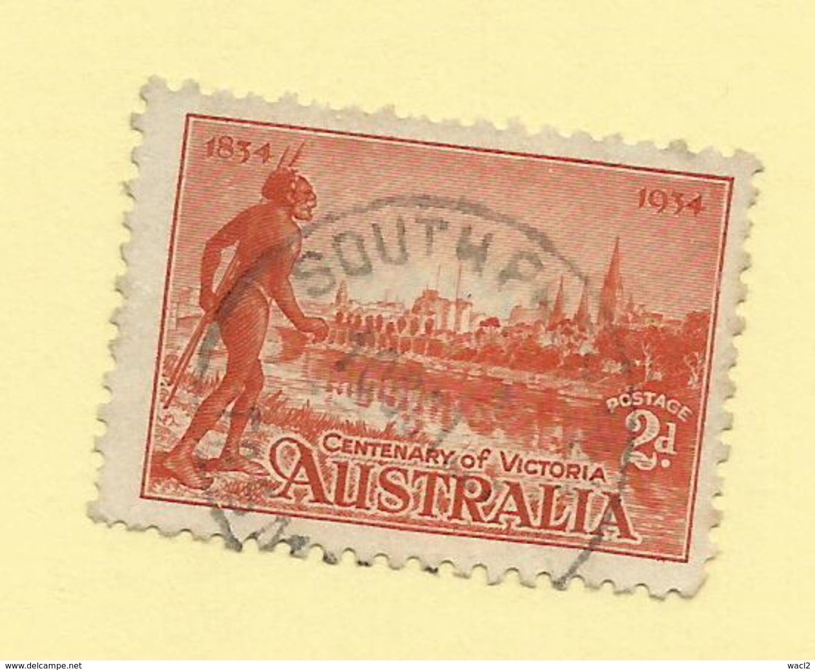 Tasmania - Circular Post Office Postmark - South Preston - Tas 902 - Used Stamps